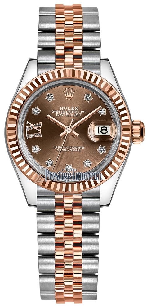 rolex ladies jubilee bracelet everose chrono24|Rolex datejust 279171.